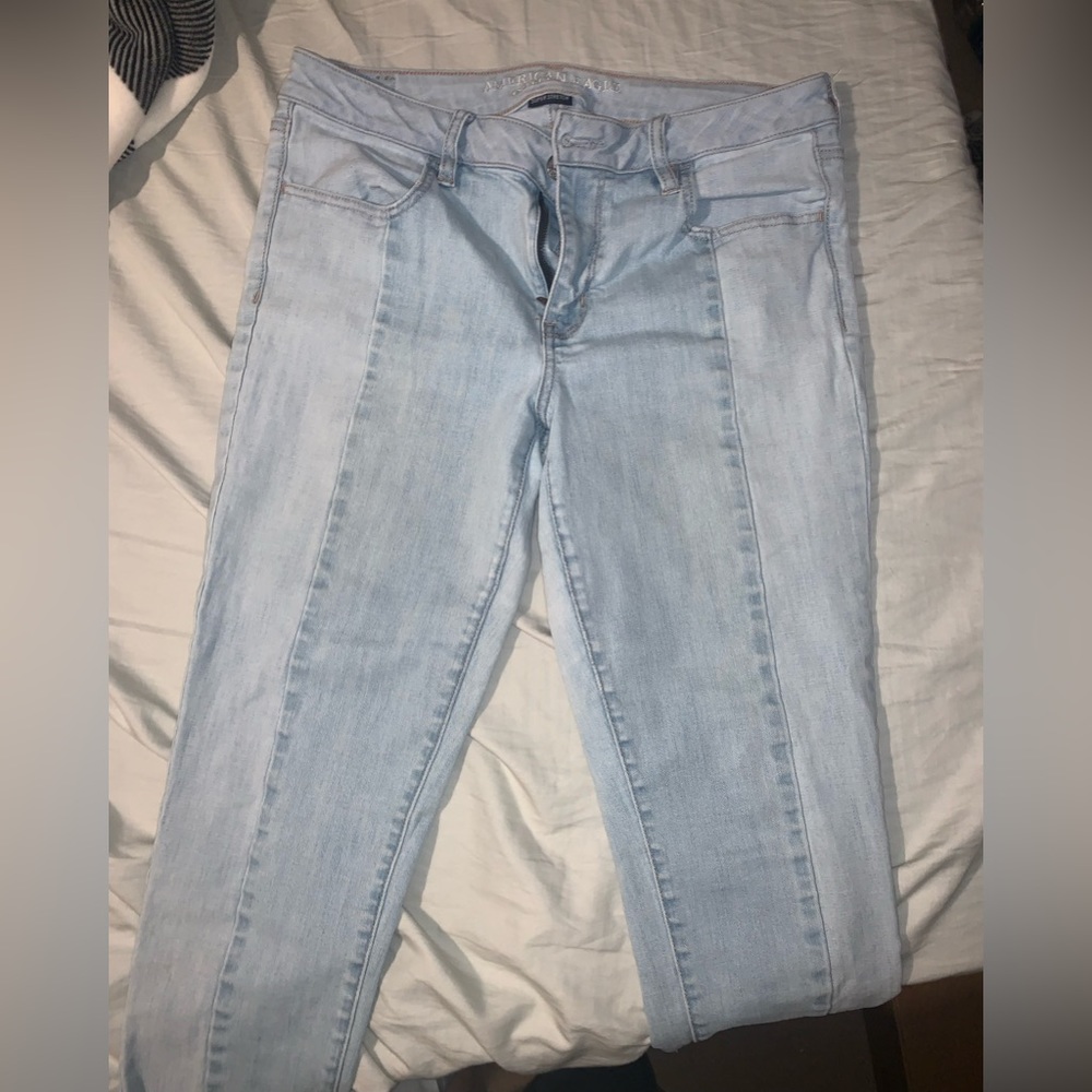 American eagle cropped jeans